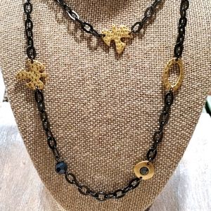 3/$18 Lia Sophia Necklace Danish Design Dove Necklace - New - Lot 576